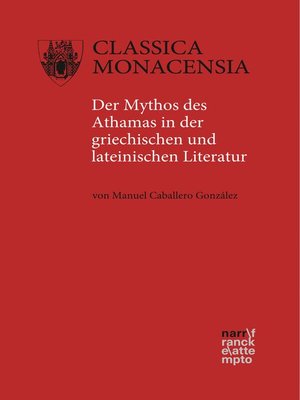 cover image of Der Mythos des Athamas in der griechischen und lateinischen Literatur